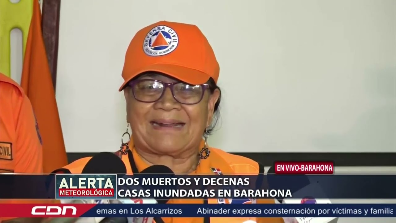 Dos muertos y decenas de casas inundadas en Barahona