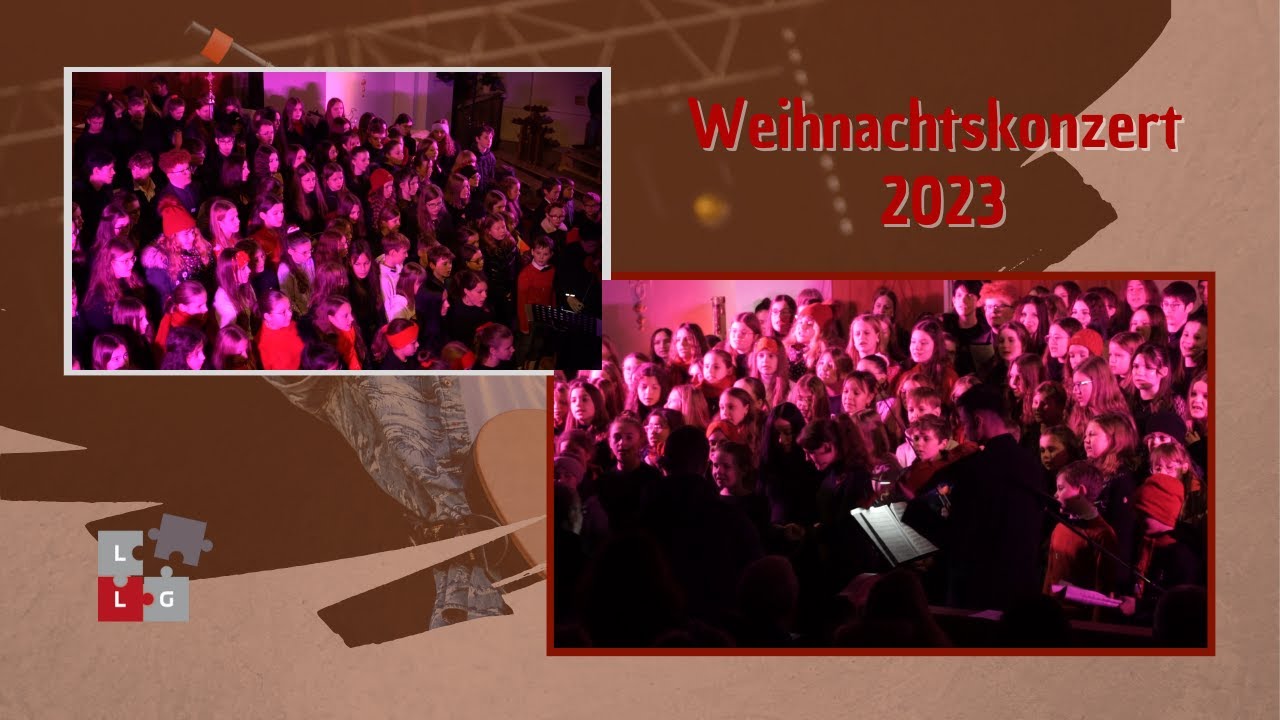 Christmas Canon of Peace 🎶 Unter- & Oberstufenchor 🎄 LLG Weihnachtskonzert 2023