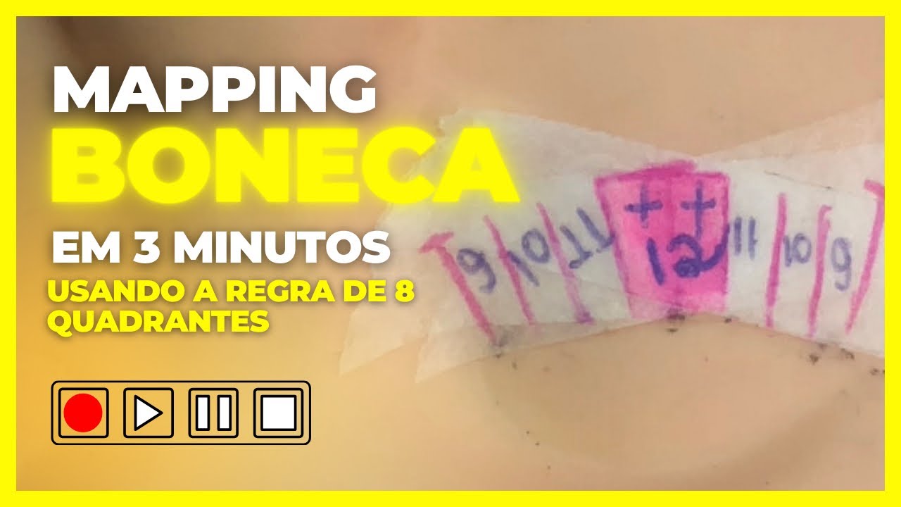 ✅COMO FAZER O MAPPING BONECA? Extensão de cílios para iniciante!