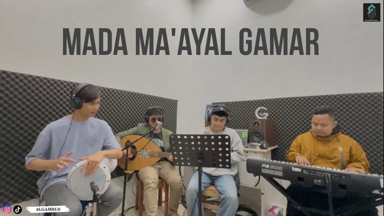 MADAM MAAYAL GAMAR 45 GAMBUS VOC HAJI IHSUN LIVE SESSION مادام معيا القمر طلال مداح