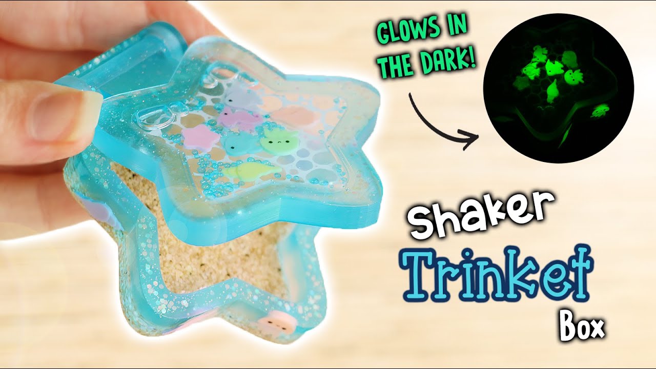 Ocean Shaker Trinket Box│Sophie & Toffee Subscription Box April 2020