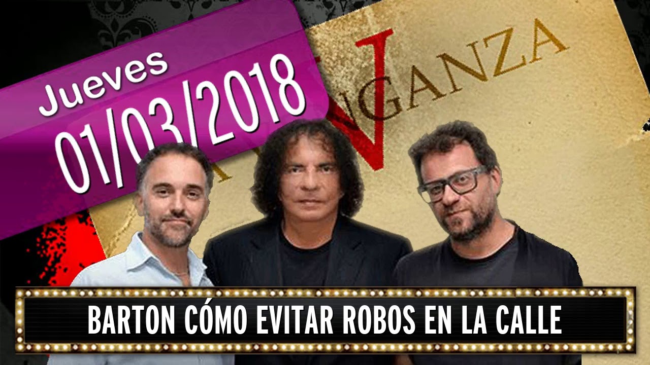 01 03 2018 Barton Cómo evitar robos en la calle