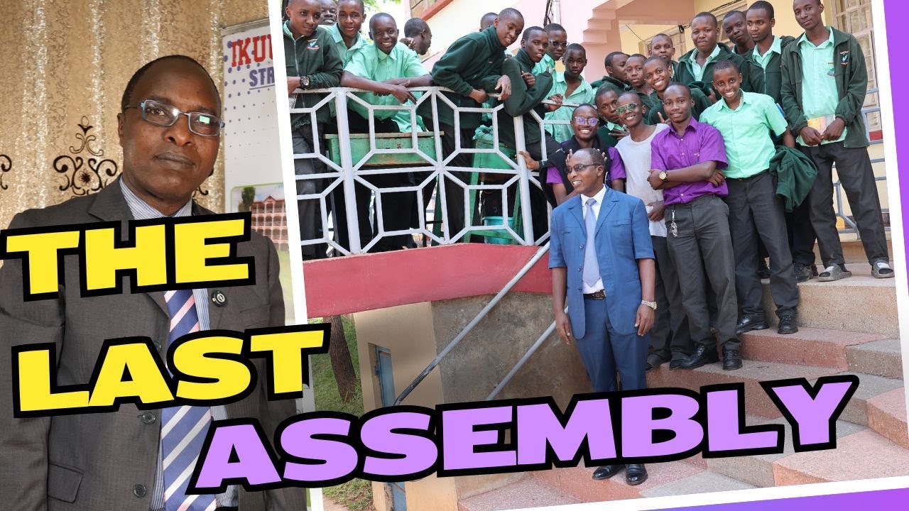 Farewell Assembly for Beloved Chief Principal Joseph Mbae of Ikuu Boys