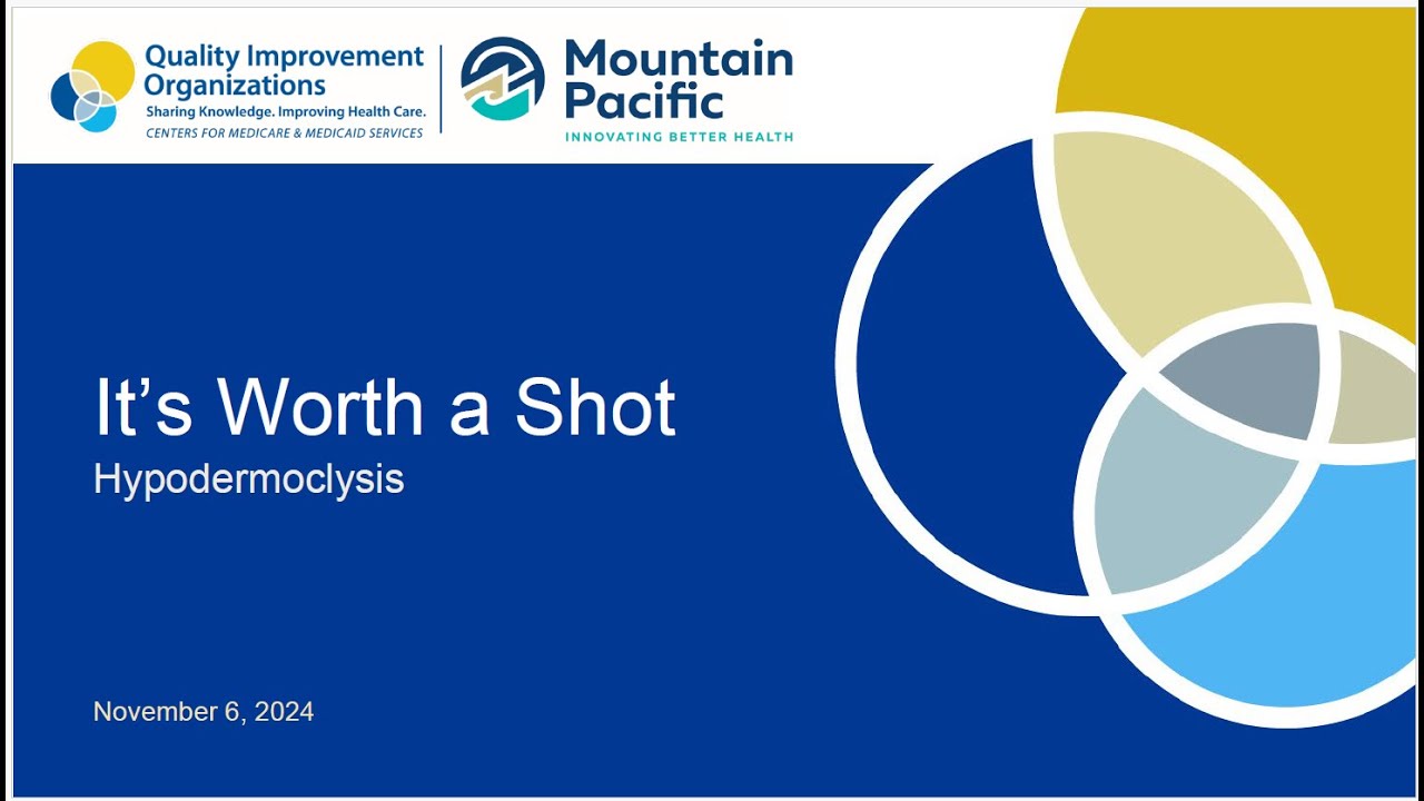 It's Worth a Shot Session 141: Hypodermoclysis