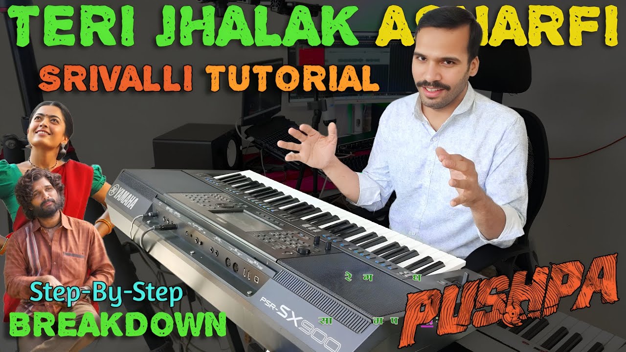 Teri Jhalak Asharfi Tutorial | Pushpa Movie | Srivalli Tutorial Breakdown Video | DSR Deva Music