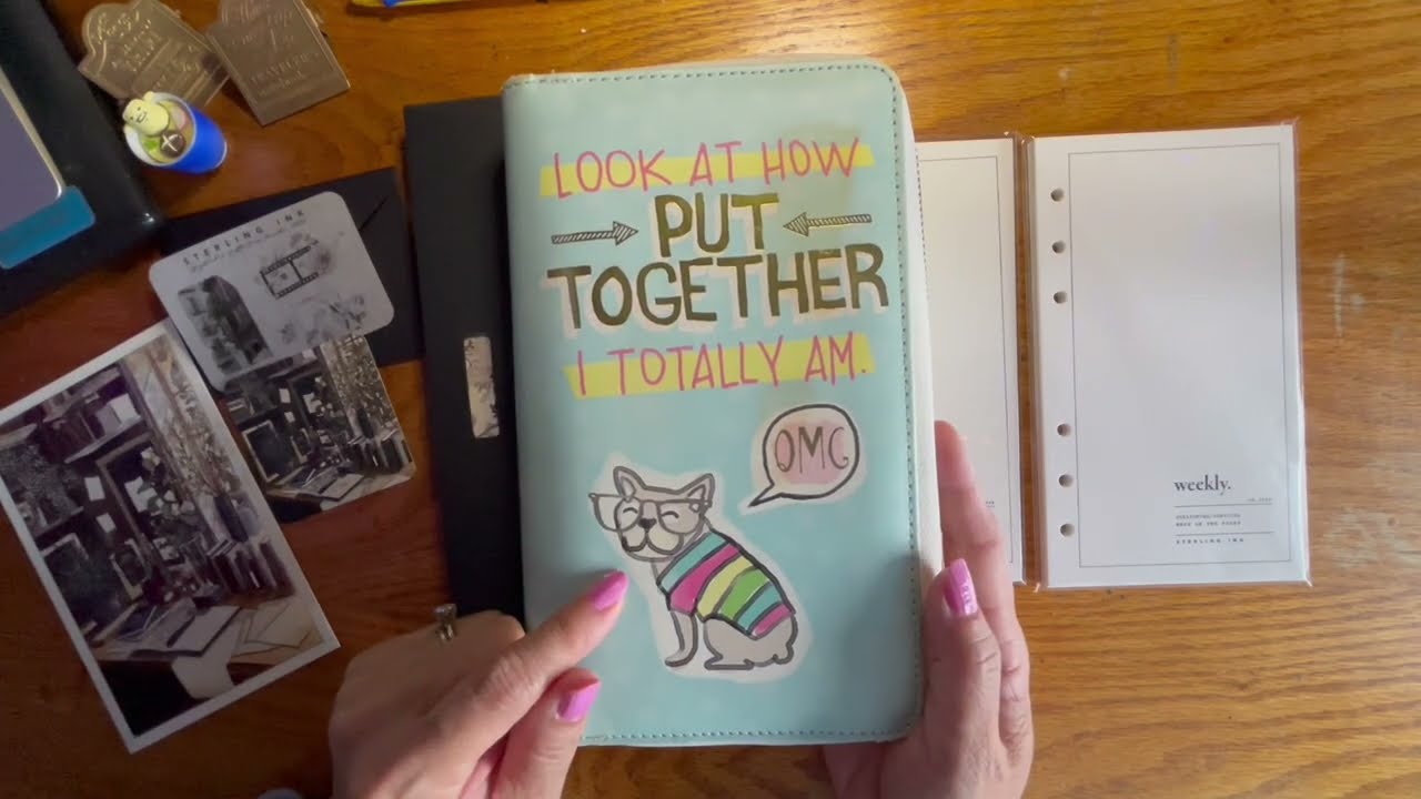 Small Unboxing of 2026 Sterling Ink - Traveler's Notebook N1 and Loose Leaf Personal Dated Inserts