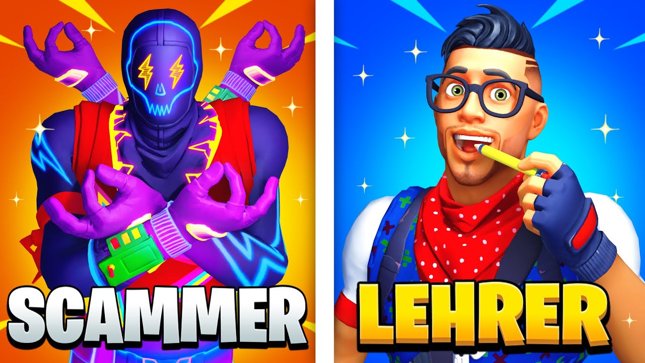 5 ARTEN von FORTNITE SPIELERN! #4