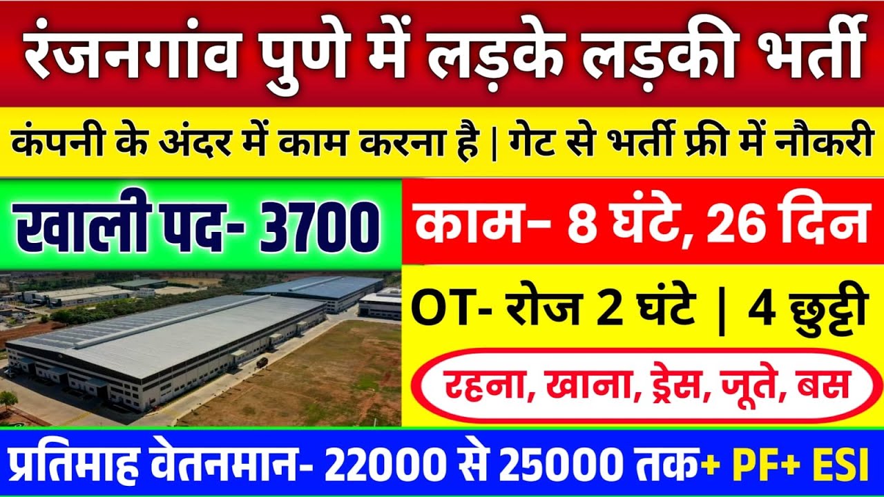 Job in Pune 2026 | Pune Job Vacancy 2026 | Pune Job 2026