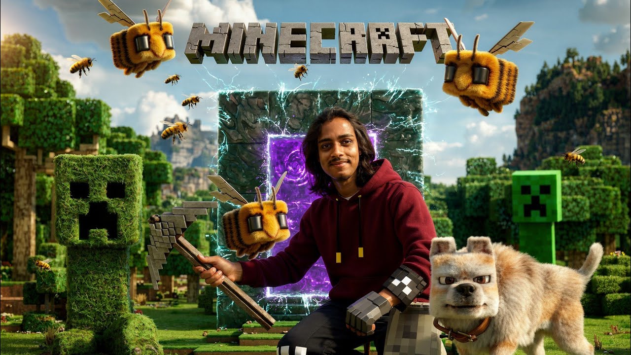 HOW I Entered Real life To “MINECRAFT„ World ? 