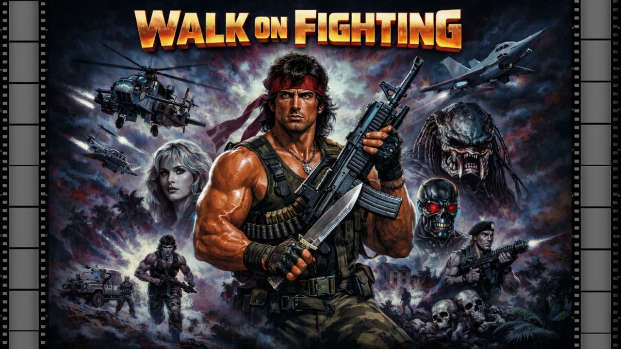 WALK ON FIGHTING // 80s ACTION HEAVY METAL HOMAGE