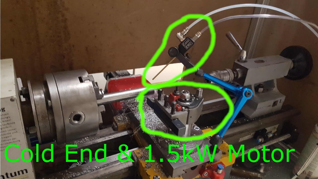 Drehbank | Teil 4 | Cold End, 1.5kW Motor und mehr Stabilität!