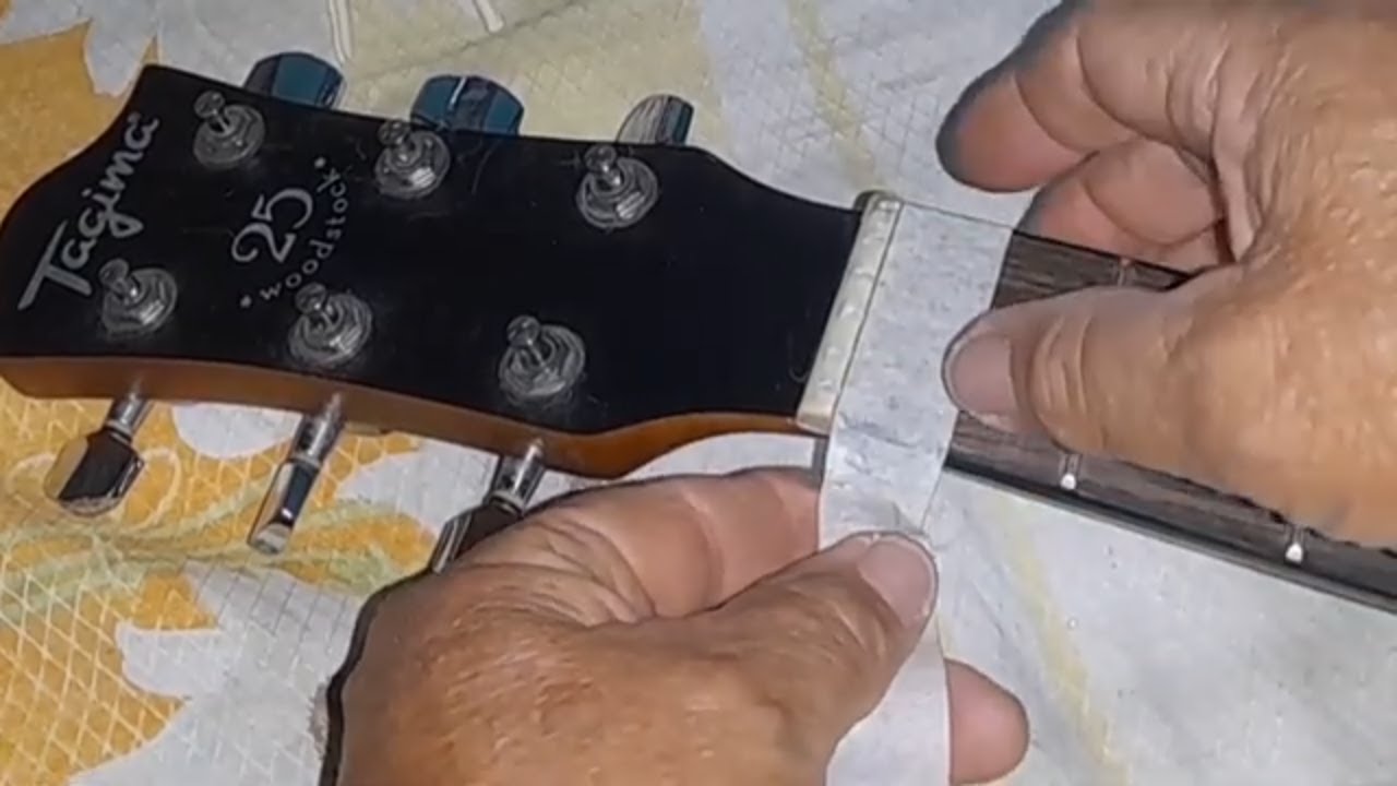 TROCA DO RASTILHO E NUT OU *PESTANA* DO VIOLÃO  -  DICA FÁCIL