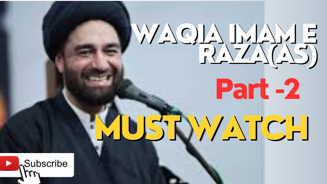 Waqia Imam  Raza part -2|| By Maulana Sayed Ali Raza Rizvi|| #majlis #india #viral#trend#viralvideos