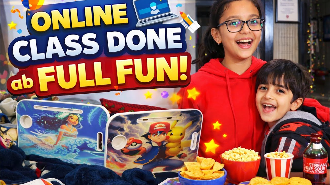 Online Class Done ✅ अब Full Fun 😍 Dance, Videos और Daddy का Surprise Gift 🎁