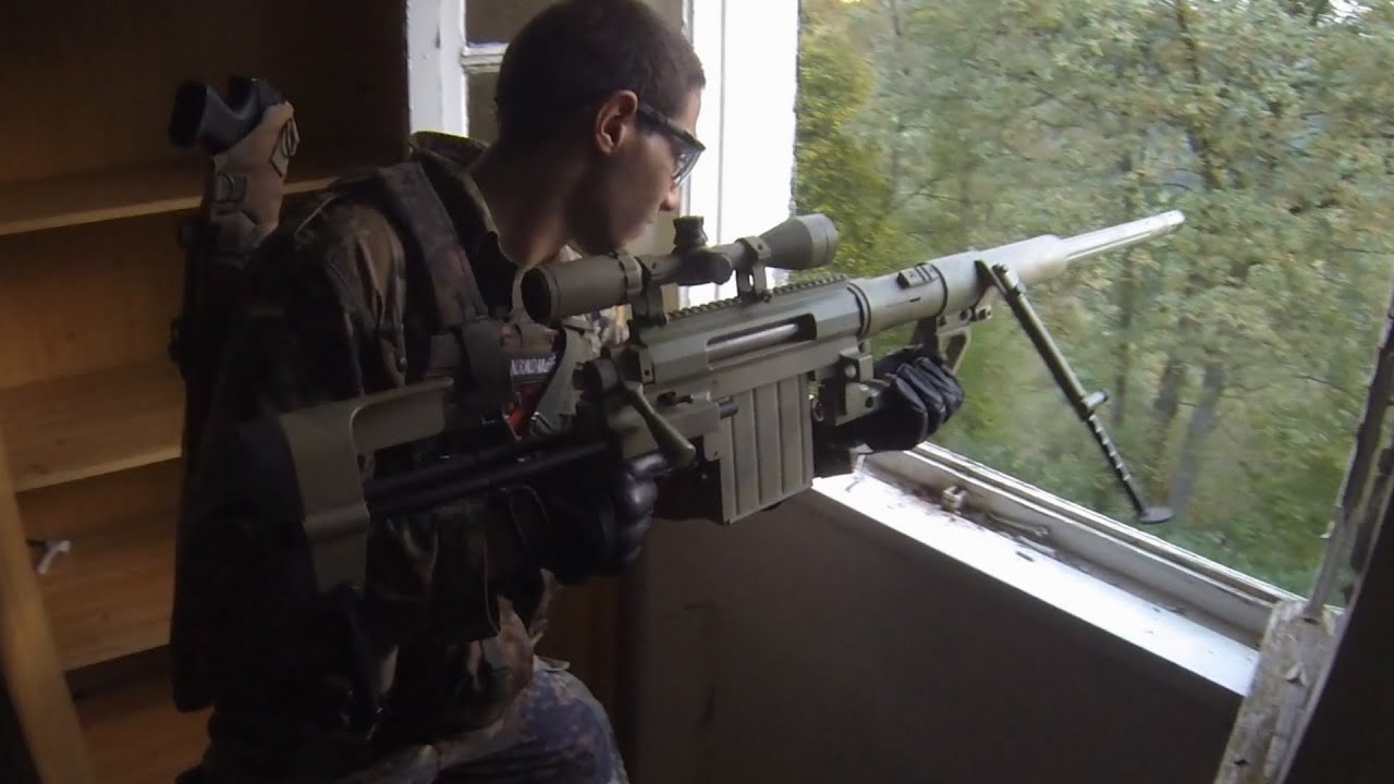 Airsoft: The Hill SNIPER (With subtitles)