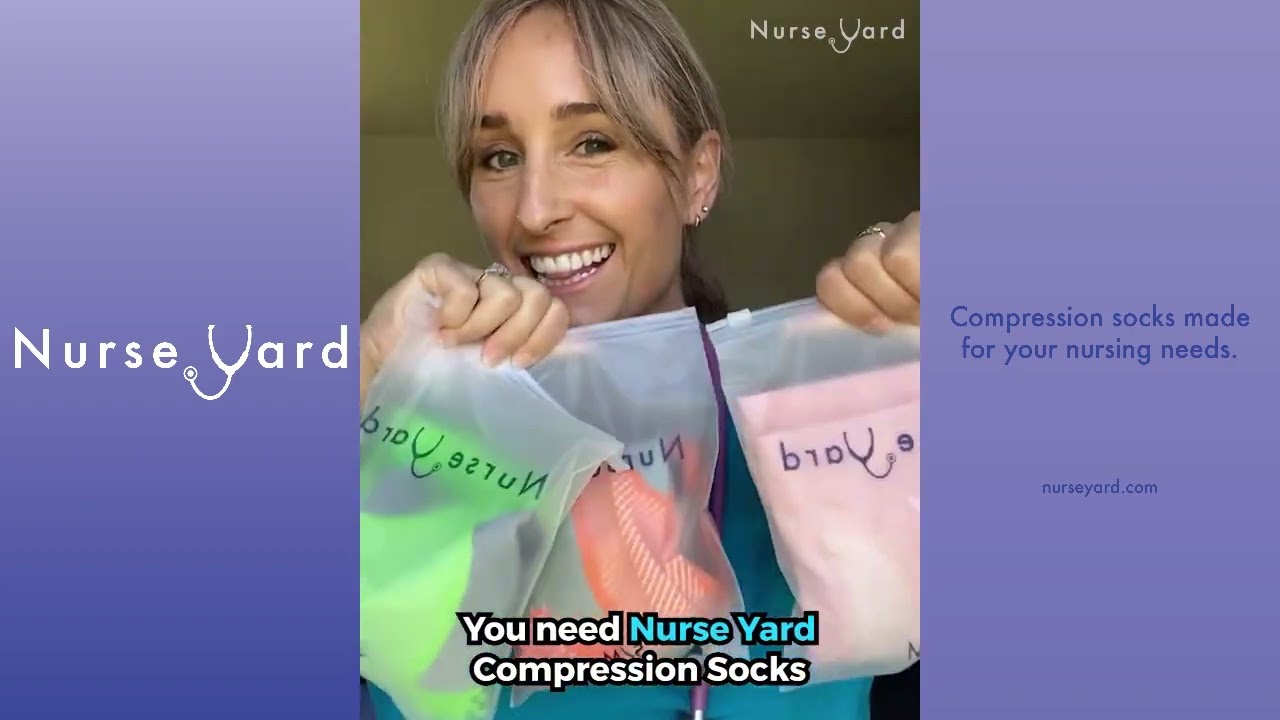 Do Compression Socks Help With Shin Splints? NurseYard.com Compression Socks Designed For Nurses