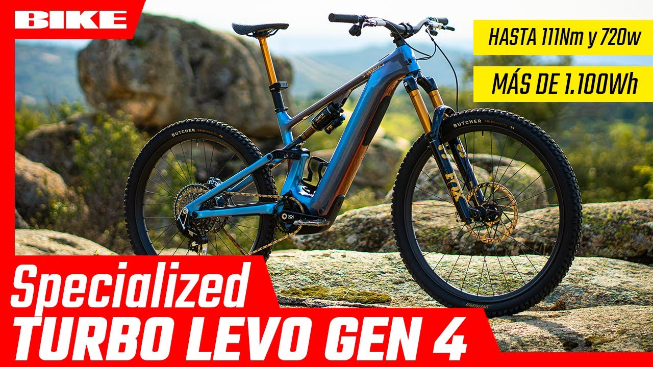 Así es la nueva Specialized Turbo Levo Gen4, ¡¡hasta 111Nm y 720 vatios!!