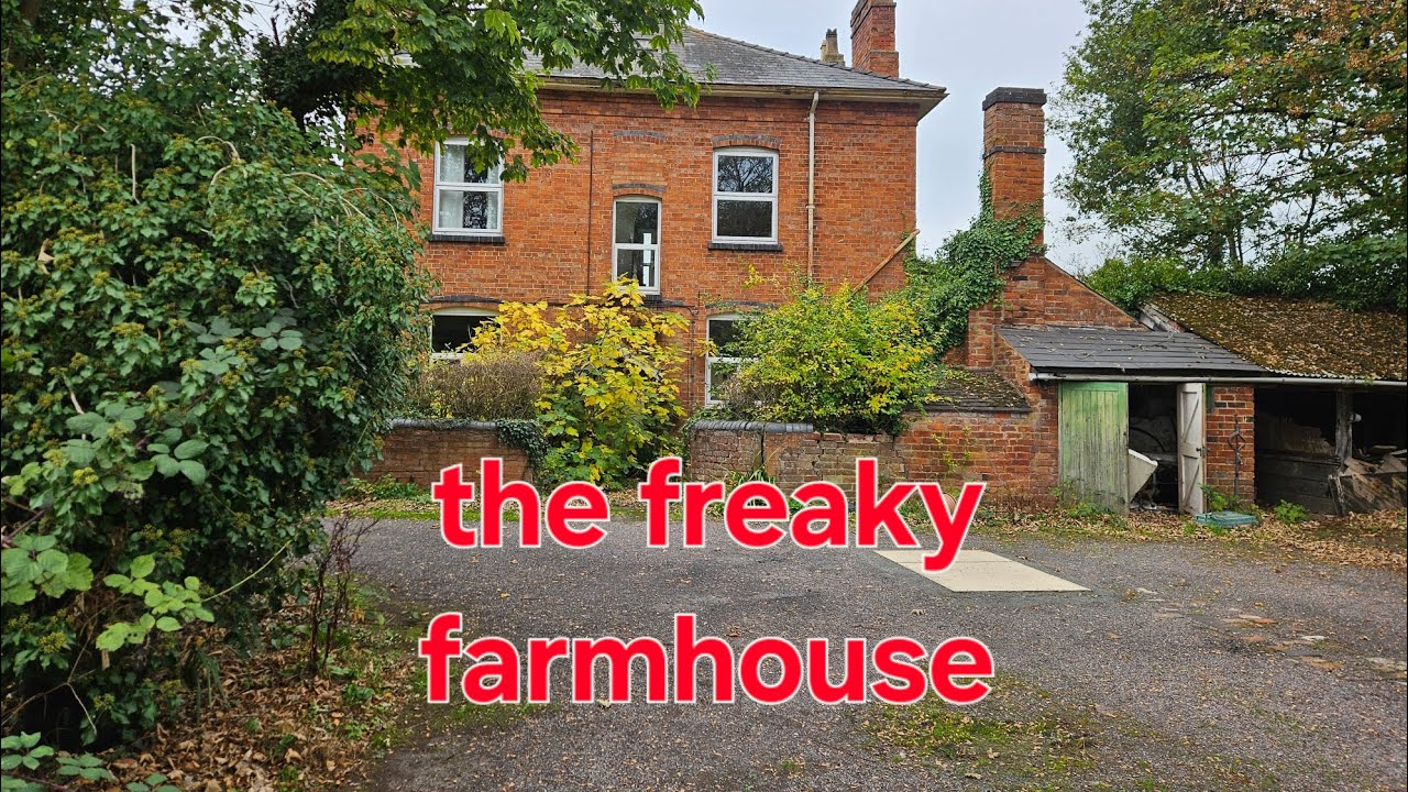 The freaky farmhouse!! Scary attic 