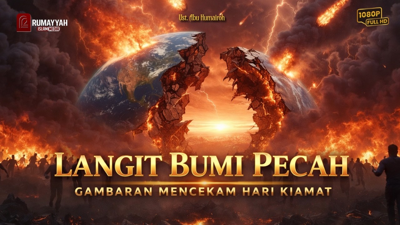 LANGIT & BUMI PECAH! Inilah Gambaran Mencekam Hari Kiamat yang Tak Terbayangkan