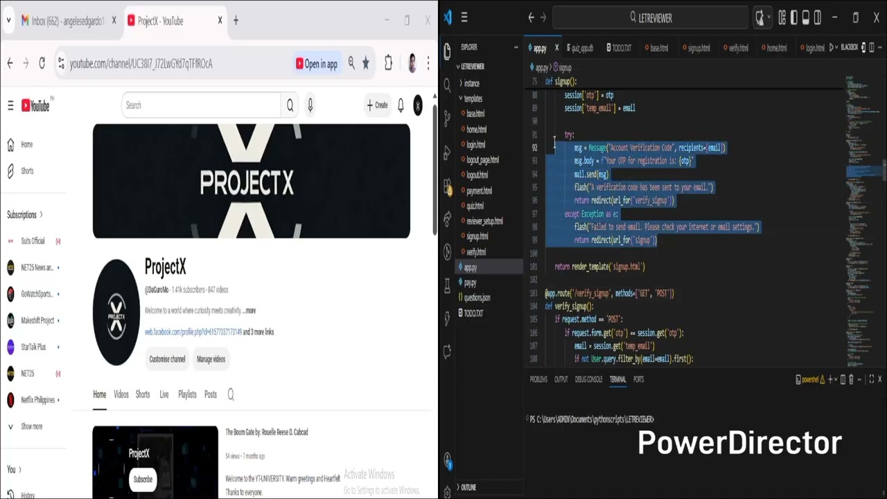 How to create a full web app with integrated payment method using Flask?