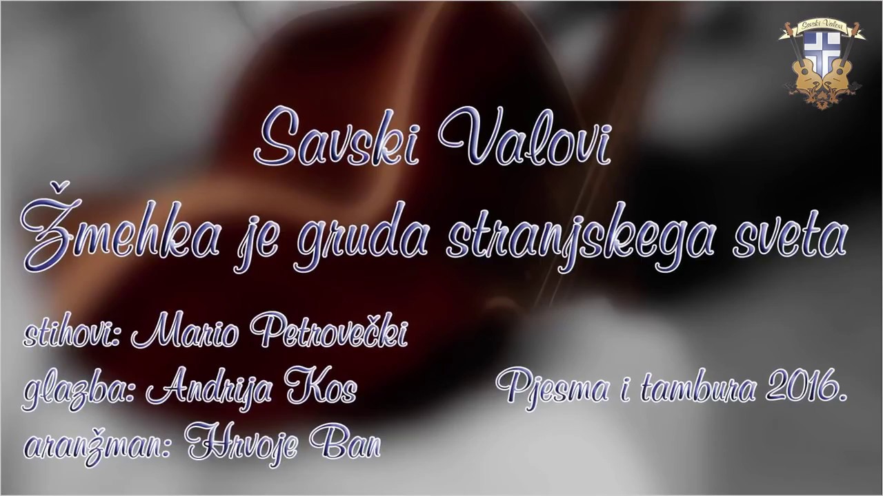 Savski Valovi - Žmehka je gruda stranjskega sveta