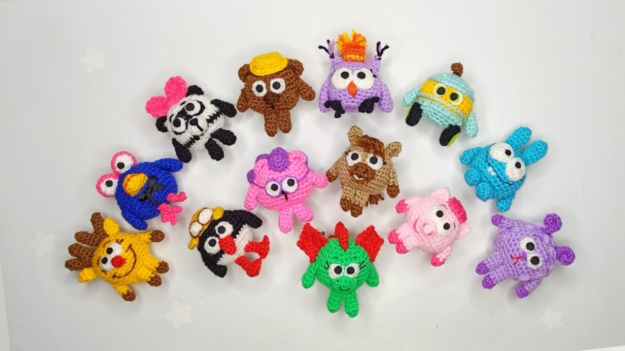 Эпизод 💥 Пальчиковые театры - Смешарики крючком/ Finger teat - Smeshariki crochet
