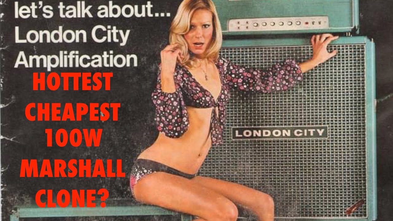 London City DEA100 130 - 70's Marshall clone from Amsterdam revived