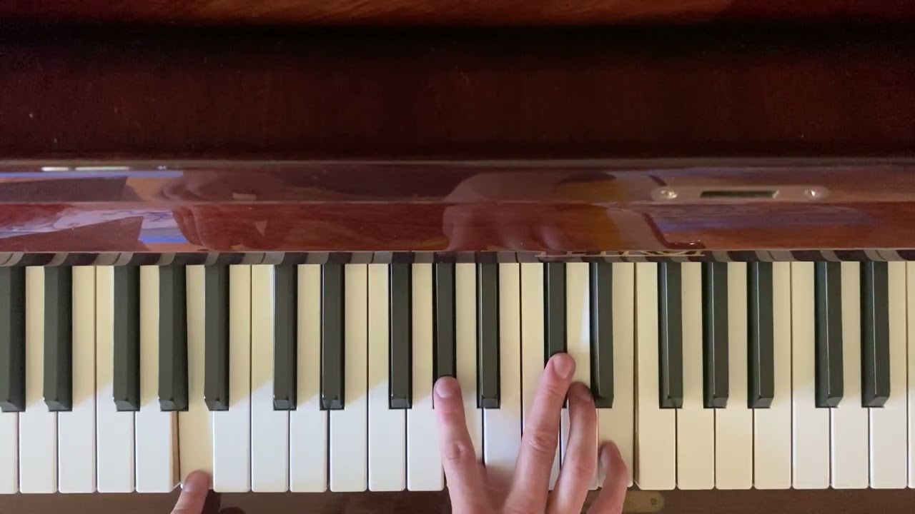 Seven (Men I Trust) Piano Tutorial
