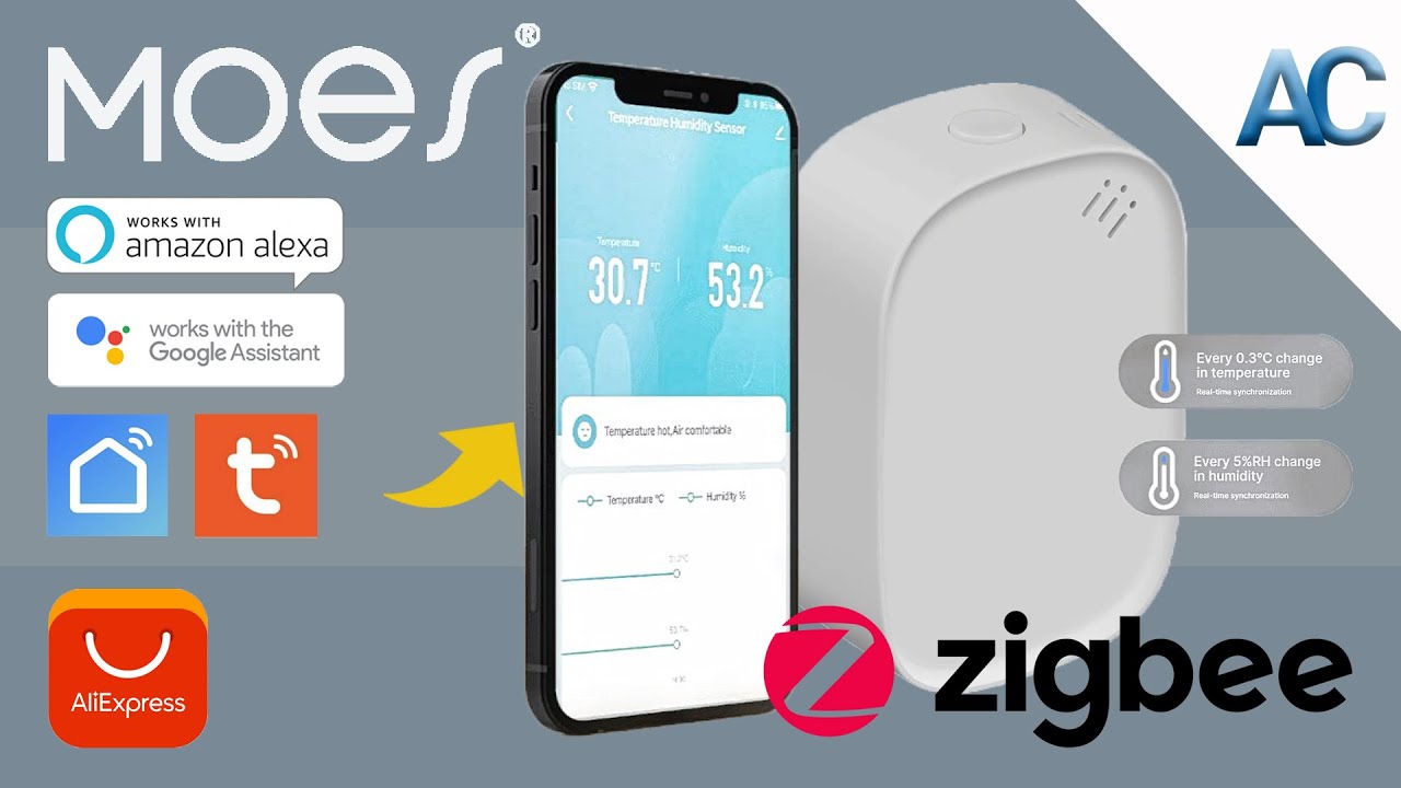Sensore di temperatura e umidità Zigbee: un must per la tua casa intelligente!