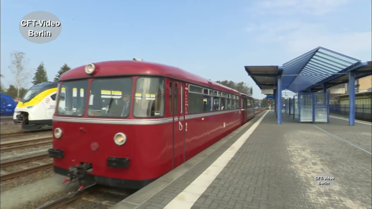 Mit dem VT95 Schienenbus nach Frankfurt/Oder
