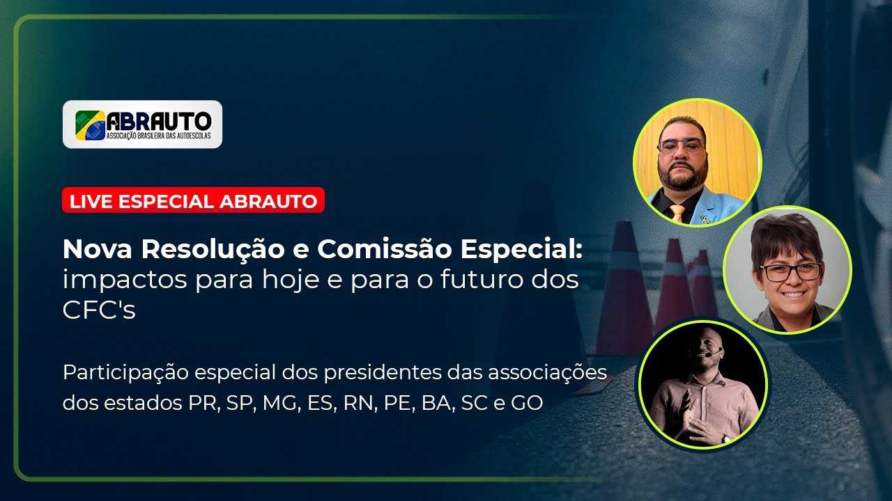 Live Especial ABRAUTO - Nova Resolução e Comissão Especial