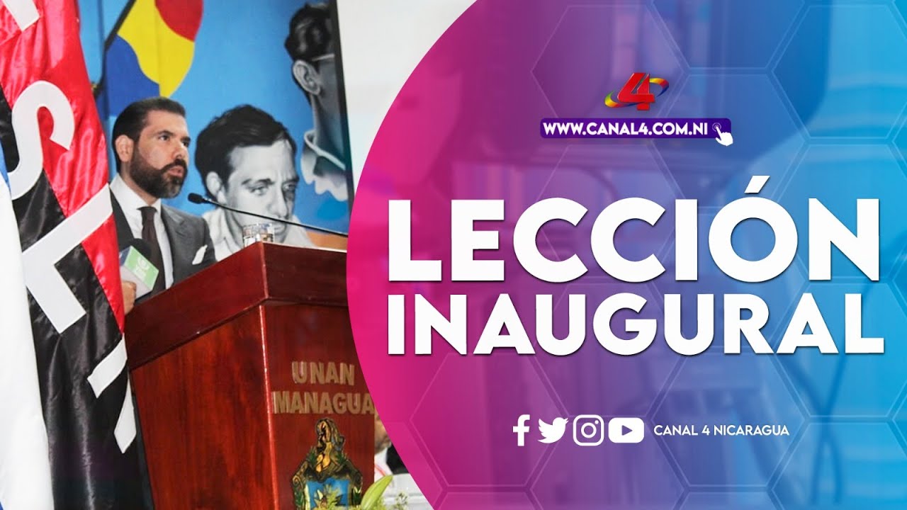 Cro. Laureano Ortega imparte lección inaugural del ciclo académico 2023 de la UNAN-Managua