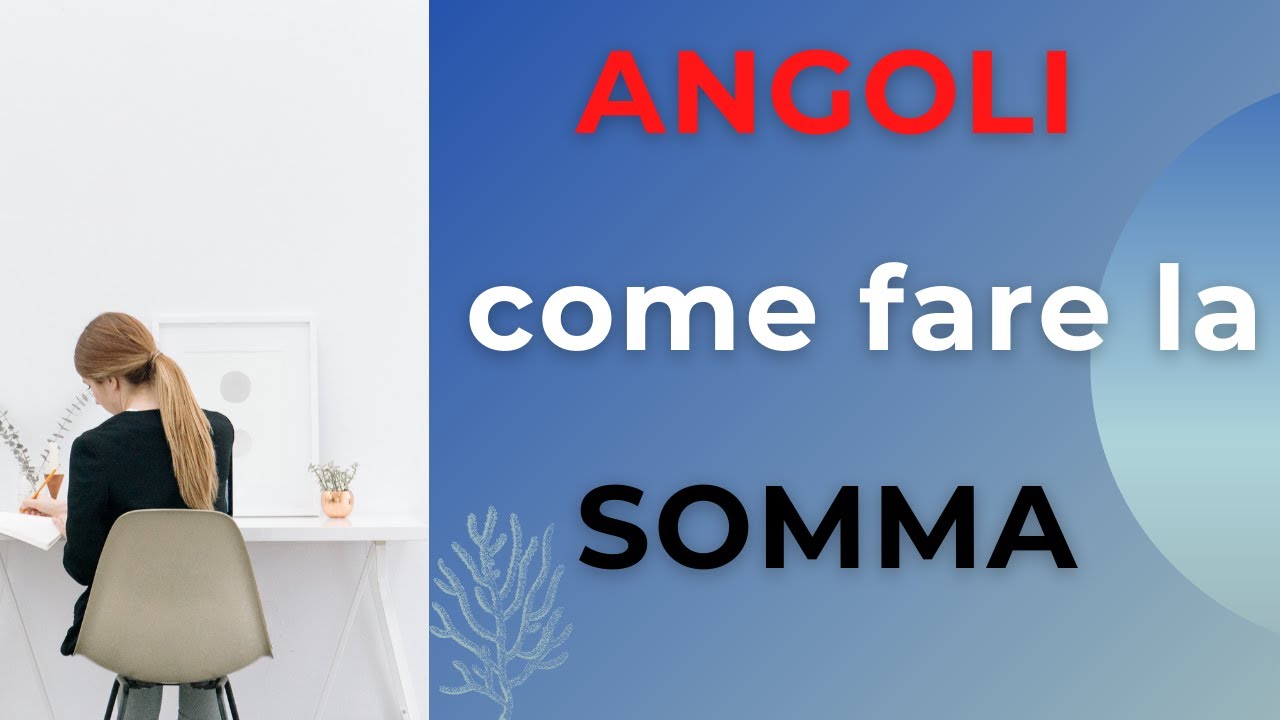 Somma di angoli