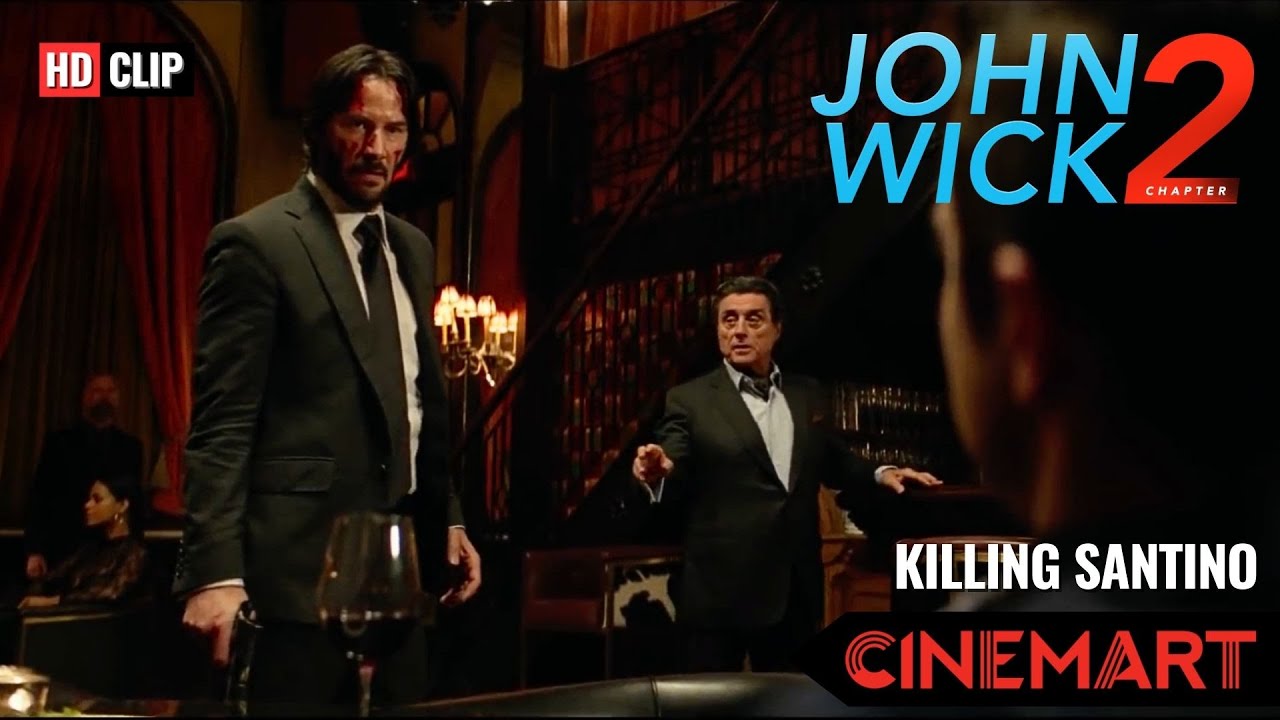 JOHN WICK: Chapter 2 (2017) | Killing Santino