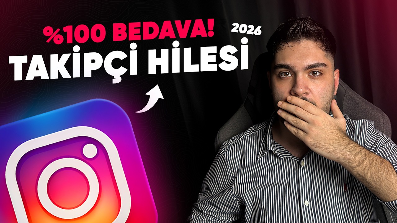 1 DAKİKADA İNSTAGRAM TAKİP&Ccedil;İ ARTTIRMA HİLESİ - ŞİFRESİZ &Uuml;CRETSİZ İNSTAGRAM TAKİP&Ccedil;İ HİLESİ