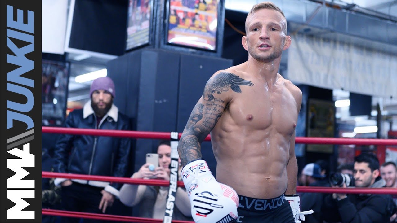 UFC Brooklyn: T.J.  Dillashaw full open workout