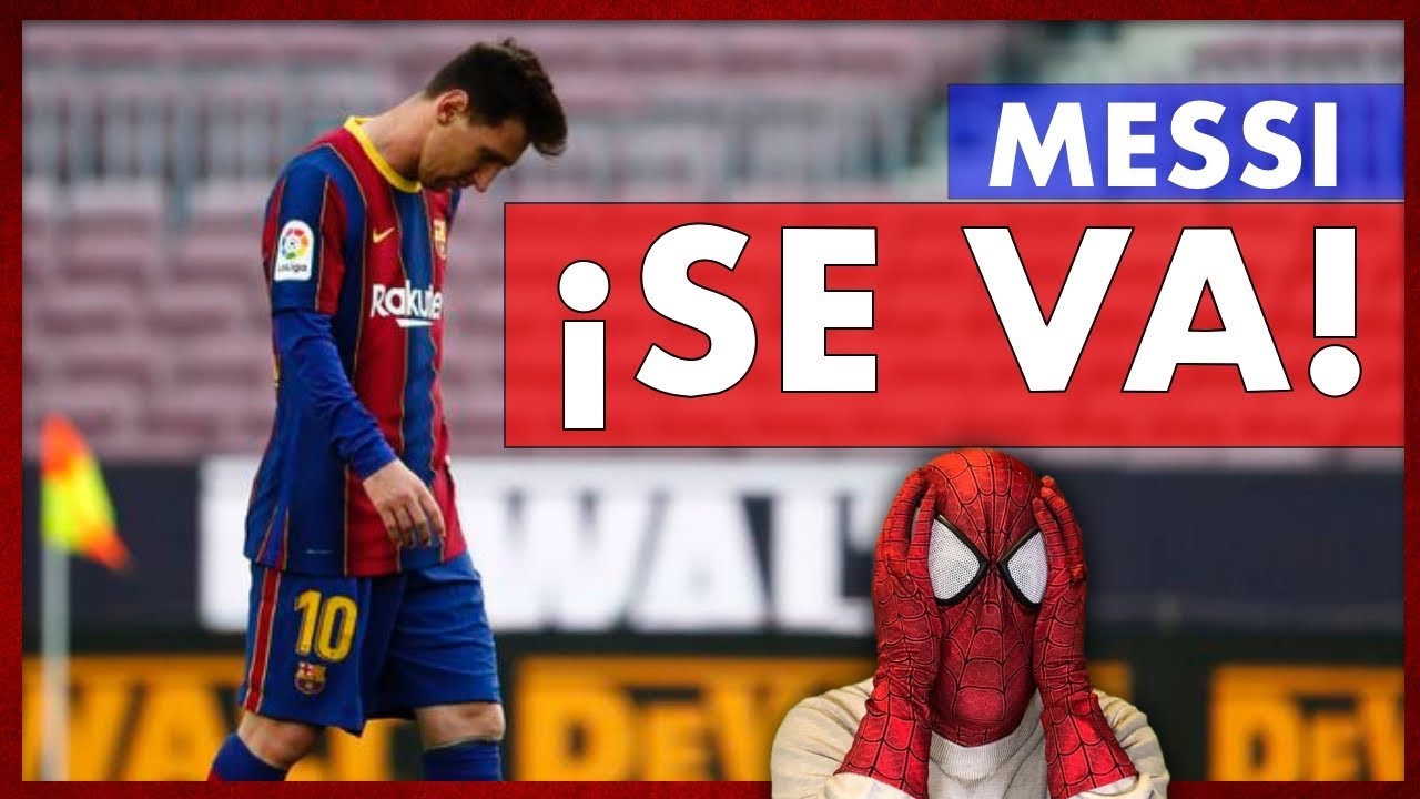 🔥&iexcl;&iexcl;&iexcl;NO ME LO CREOOOO!!!😱🥵 LEO MESSI SE VA del FUTBOL CLUB BARCELONA🤯💔