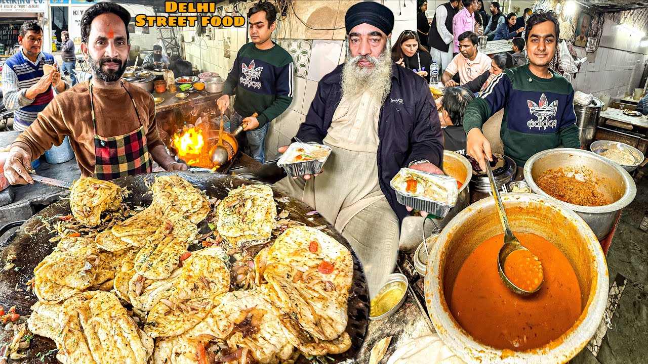 Delhi Food Tour | Best Street Food In Delhi | Famous Delhi Street Food | Indian Street Food Delhi