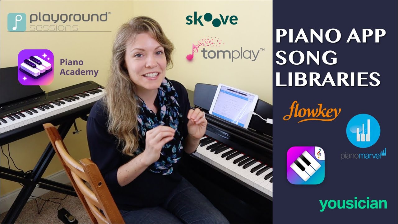 Comparing Piano App Song Libraries: Piano Marvel, Tomplay, flowkey, Skoove, Yousician and more!