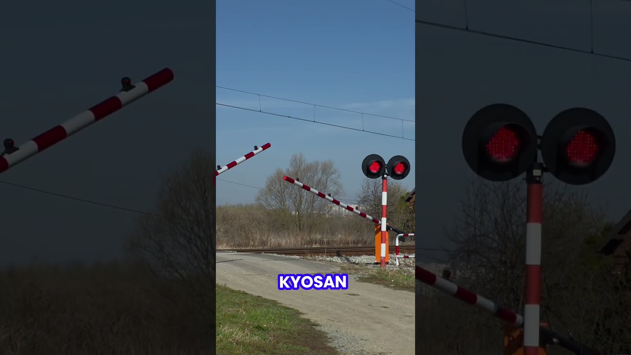 Koniec migających świateł?! PKP PLK testuje nowe zasady na przejazdach 🚨 #polska #fyp #viral  #pkp