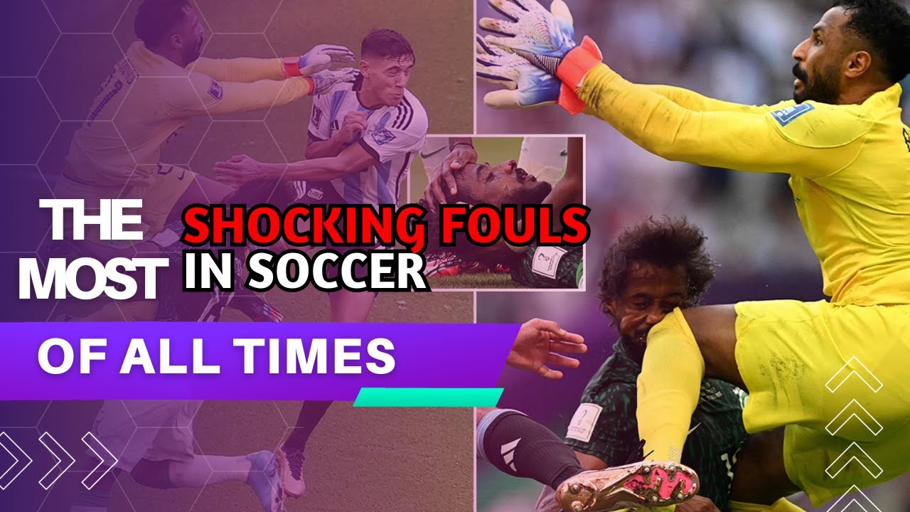 The Most SHOCKING Fouls in Soccer of All Time - Unbelievable Moments on the Pitch!