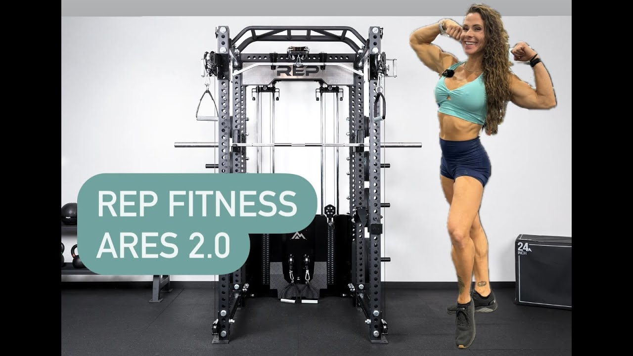Garage Gym Essentials - The Rep Fitness Ares 2.0 Functional Trainer, Lat pulldown, Power Rack Review
