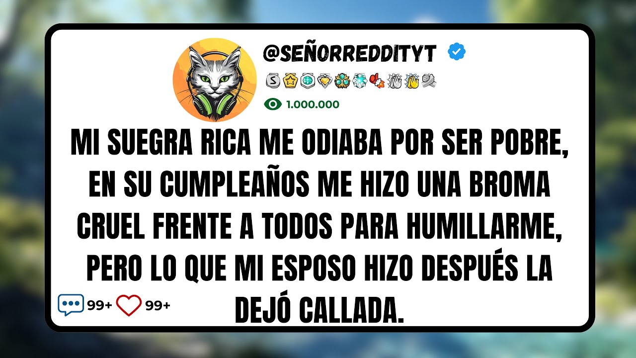 Mi Suegra Rica Me Odiaba por Ser Pobre, En su Cumpleaños Me Hizo una Broma Cruel Frente a Todos...