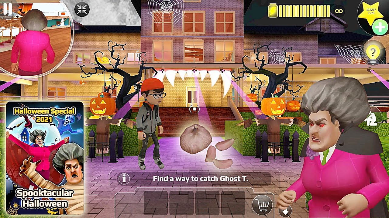 Scary Teacher 3D - Spooktacular Halloween - Bat Romance New Update V5.13 Gameplay Walkthrough