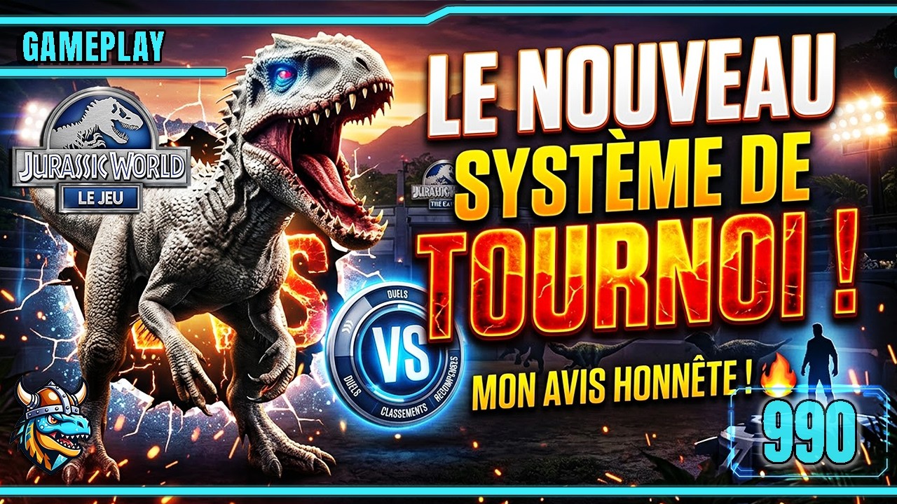 J’ai testé les nouveaux tournois… ça change MAIS est-ce rentable ? 🦖 ► JURASSIC WORLD: Le Jeu #990