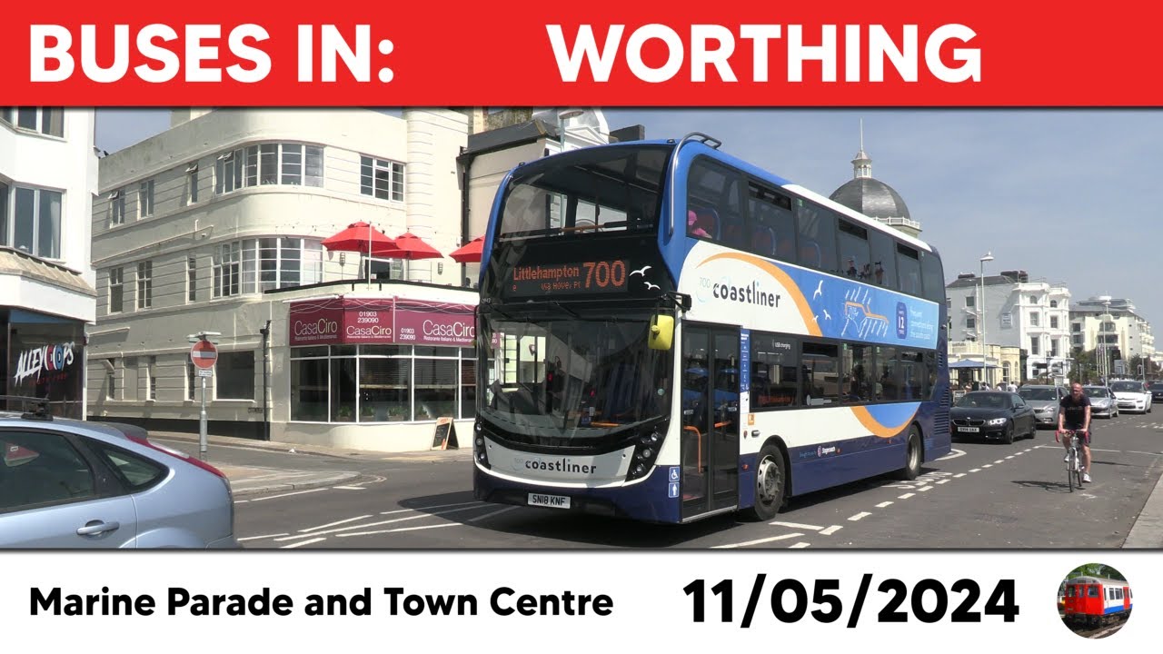 Buses in Worthing 11/05/2024