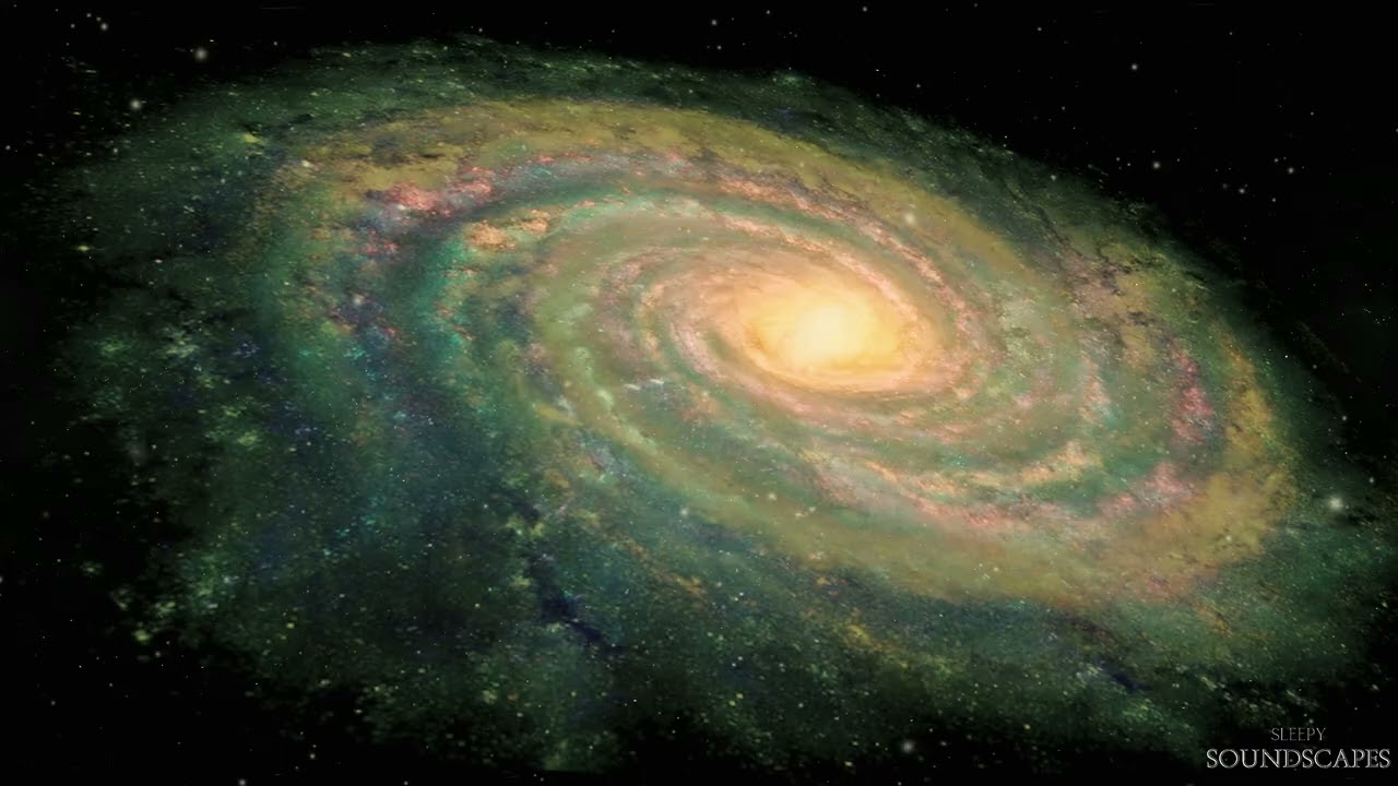 Watch This to Sleep |Galaxy Spiral for Busy Minds & Student Burnout 8D Audio Binaural 💤