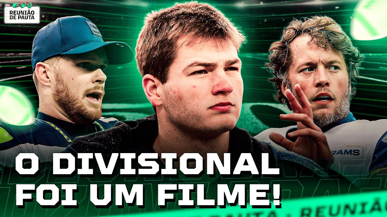 TUDO SOBRE A RODADA DIVISIONAL DOS PLAYOFFS DA NFL! #ReuniaoDePauta