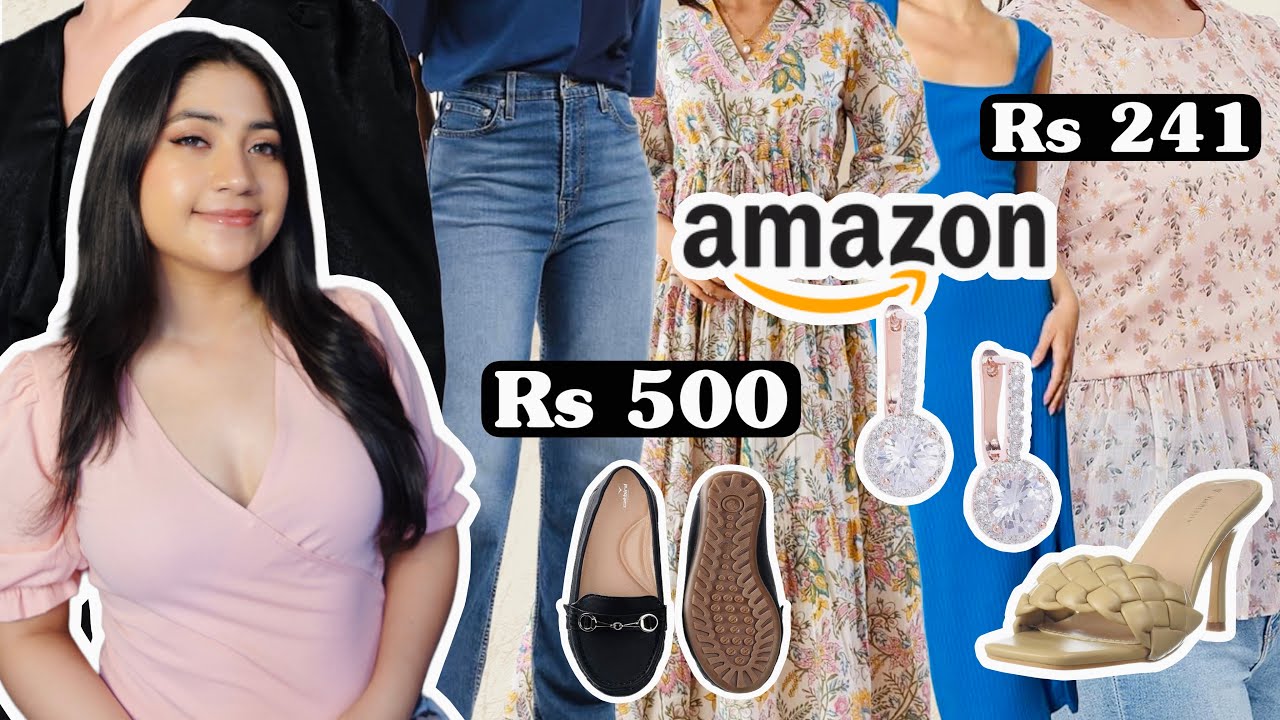 HUGE Amazon Haul 2025 *Starting Rs 241*| Trendy Tops, Jeans, Footwear & More| Renigraphy