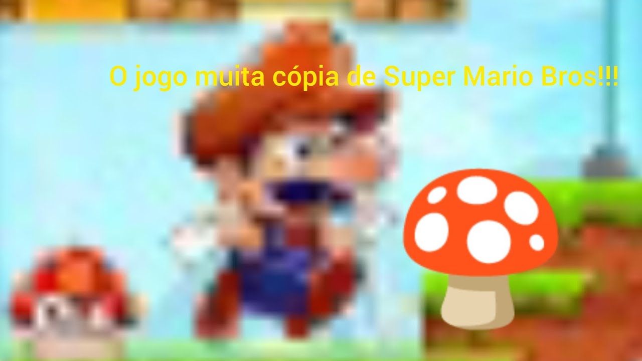 JOGUEI O JOGO CÓPIA DE SUPER MARIO BROS - passei raiva tentando coletar as 3 estrelas 